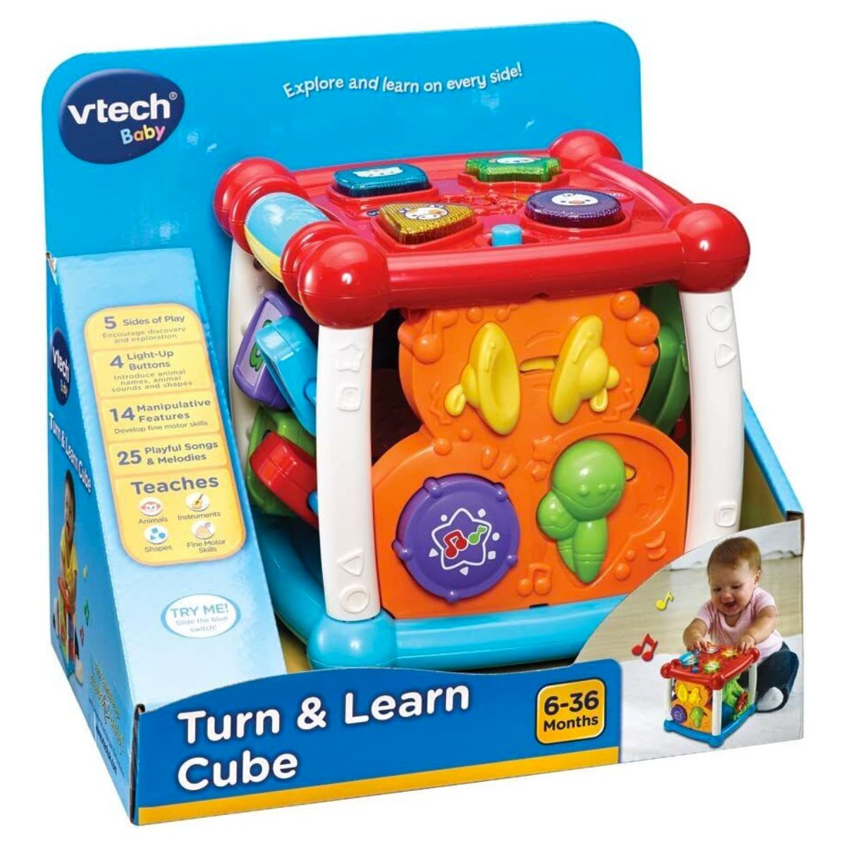 VTech Turn & Learn Cube - Nesh Kids Store