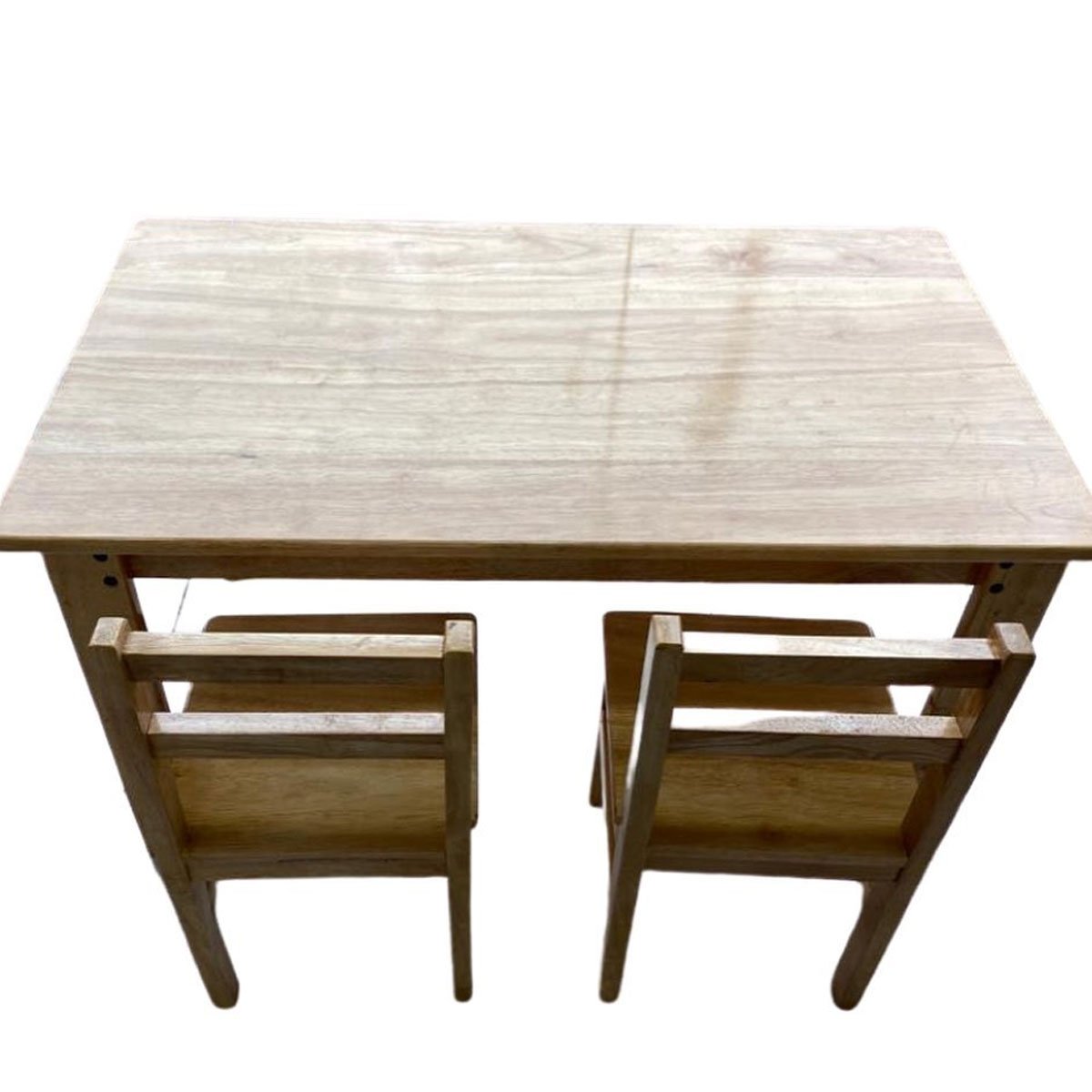 Wooden Study Table & Chair (Double) - Nesh Kids Store